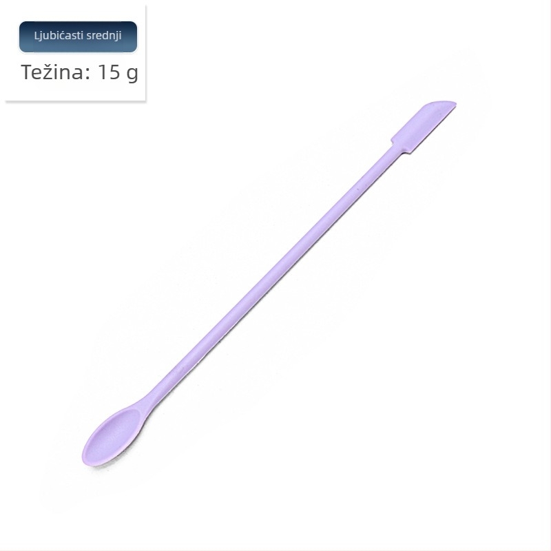 Mini silikon set spatula za pečenje s oštrim vrhovima, uključuje spatulu za bočicu i žličicu za džem, 3 komada — silikon, Kenna, 2018