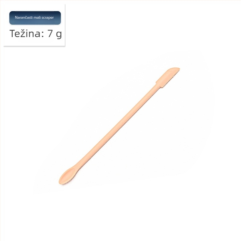 Mini silikon set spatula za pečenje s oštrim vrhovima, uključuje spatulu za bočicu i žličicu za džem, 3 komada — silikon, Kenna, 2018