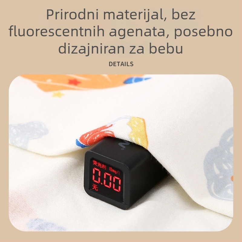 Meijia Bell Pamučna zavinovačka za novorođenčad, sve sezone