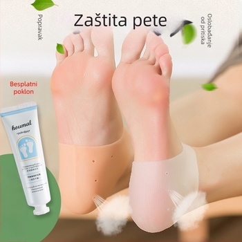 Silikonska zaštita pete s kremom za stopala | Materijal SBES | Svi godišnja doba