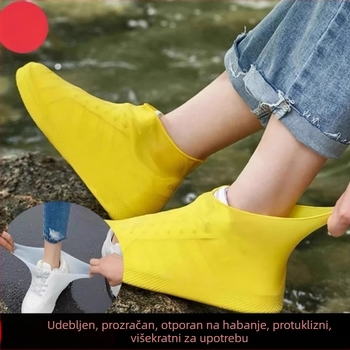 Zaštitne navlake za obuve, višekratna upotreba, vodootporne, protuklizne, silikon, unisex