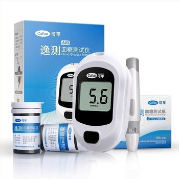 Kefuyi A03 mjerač glukoze u krvi KF-A01-C kućni automatski medicinski uređaj s 50 test traka