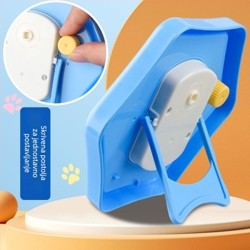 Deli model sata za osnovnu školu – didaktički alati za sat i aritmetiku, plastični materijal, za uzrast 4–6 godina.