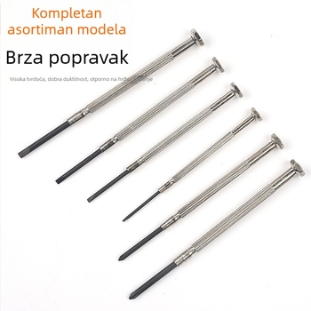 Xinton set odvijača za satove – mini precizni odvijači za popravak satova i naočala, CRV materijal, namijenjeno za popravak i telekomunikacijska održavanja