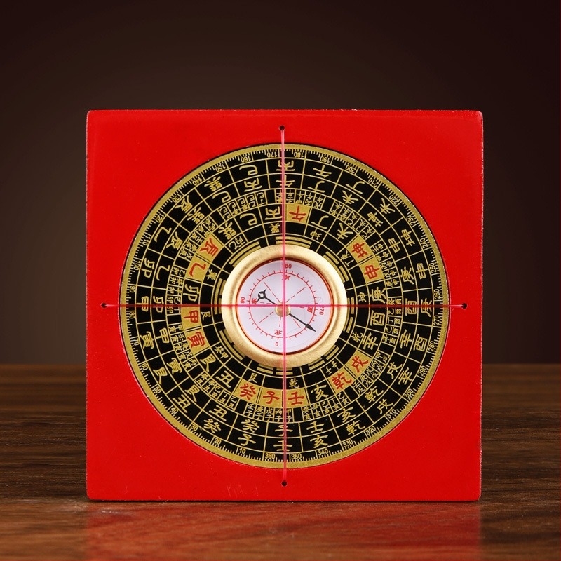 Bakreni disk kompasa u kineskom stilu – skulpturalna izrada s visokim preciznošću Bagua