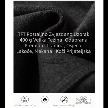 Muške sportske ležerne hlače s ravnim krojem, srednji pojas, šnora za vezivanje, prozračni poliester–mješavina, bez nabiranja