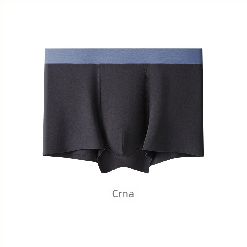 Muške gaće od pamuka, prozračne, antibakterijske, 95% pamuka, srednja visina struka, bez šavova