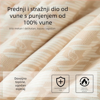 Muška termalna vesta s vlastitim zagrijavanjem – osnovni sloj, poliester tkanina, okrugli ovratnik, pulover stil