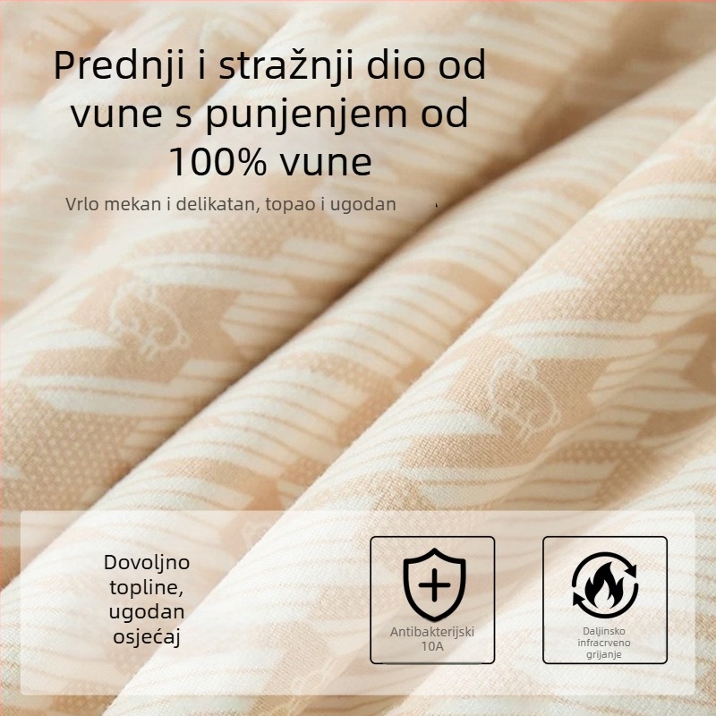 Muška termalna vesta s vlastitim zagrijavanjem – osnovni sloj, poliester tkanina, okrugli ovratnik, pulover stil