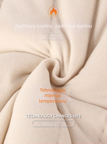 Muška vunena vest s 100% vunom, prilagođljiv kroj, debela termalna podstava, antibakterijska, okrugli ovratnik