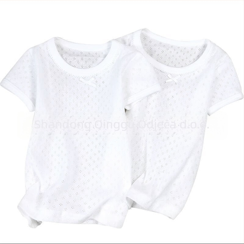 2-komadni set dječjih bezrukavnih majica, 100% pamuk, mrežasti materijal, japanski stil