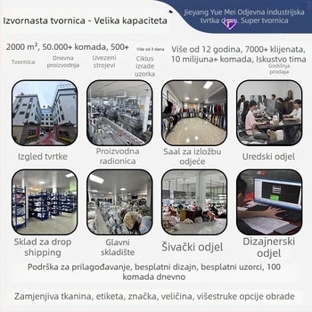 Pleteni pulover s okruglim izrezom, širokog kroja, dugih rukava, prozračna poliesterska mješavina