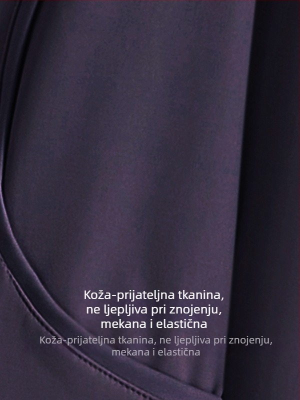 Ženski jesenji set za jogu - s dugim rukavima, brzo se suši, komplet s hlačama, materijali: najlon/spandeks/poliester, jesen 2025