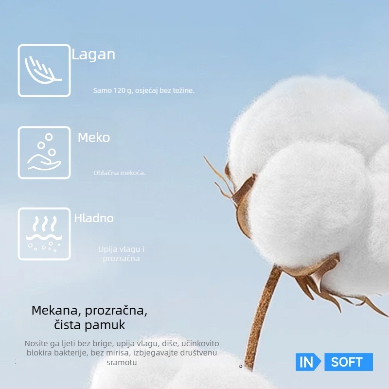 Muški potkoš od 100% pamuka, V-izrez, tanak materijal, model XI58811, ljetna sezona