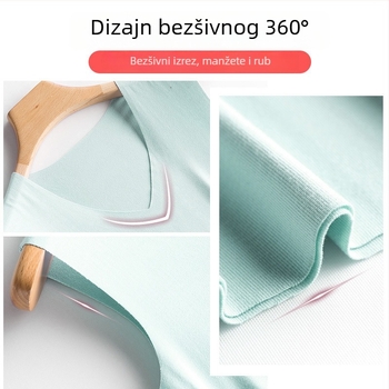 Muški modalni bezšivni top s širokim ramenima, okrugli izrez, srednja debljina 161–180 g/m², ljeto