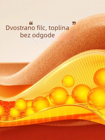 Ženska fleece jakna s kapuljačom – široka silueta, dugi rukavi, zatvarač, poliester