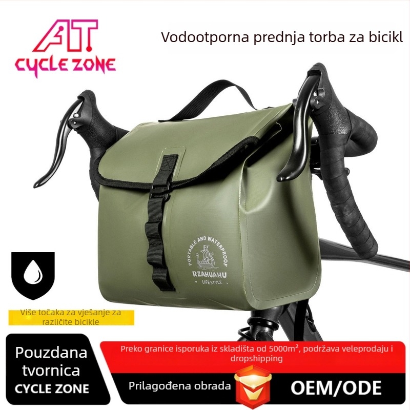 Torba za bicikl od PVC-a, kapacitet 10L, vodootporno skladištenje, model YA1636, šifra proizvoda F210023