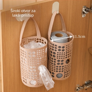 Torba za pohranu — cilindričnog oblika, poliester, višefunkcionalna, za kuhinju