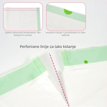 Jednokratna vrećica za mačju ladicu, rol tipa, nije uvezeno, bez prekogranične isporuke