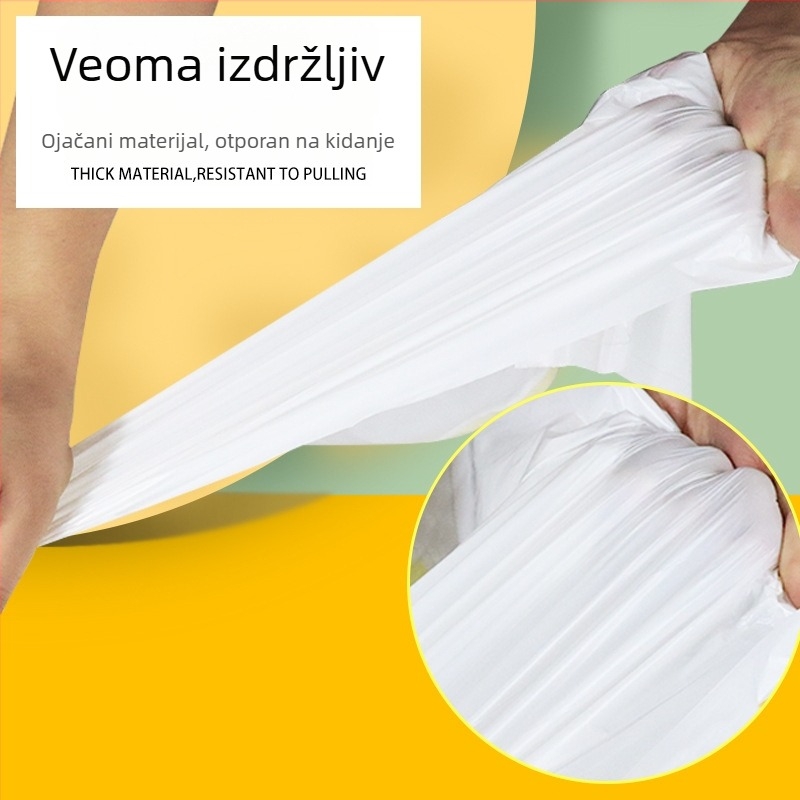 Vreće za mačji pijesak - jednokratne, debele, PE materijal, rolni stil