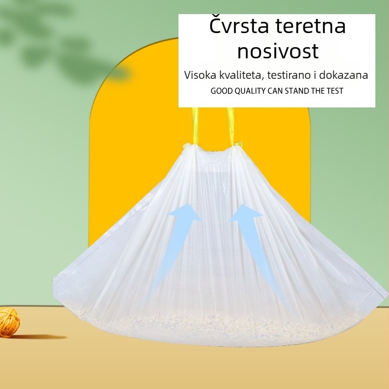 Vreće za mačji pijesak - jednokratne, debele, PE materijal, rolni stil