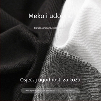 Muški Ecocos tank top, tanak materijal 121–140 g/m², regenerirana vlakna celuloze 90–95%, okrugli izrez