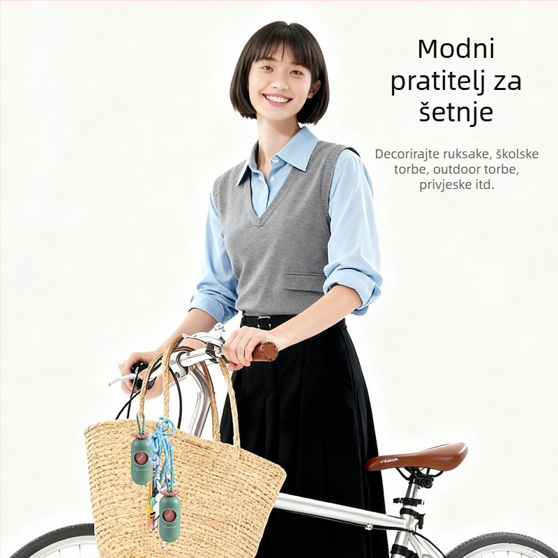 TAIDAMI Roll-tip Prenosni Dispenser Za Vrećice Za Pse (EPI+HDPE; Uobičajena Debljina; Artikal 4589830022278)