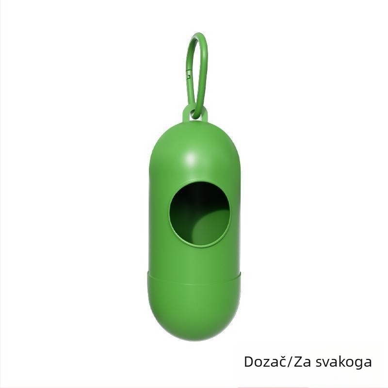 Torbe za pseći izmet, debele, potpuno razgradive, prijenosne — EPL+PE, ABS