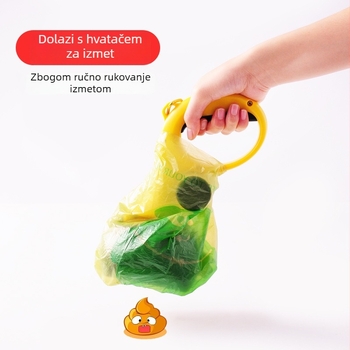 Torbe za pseći izmet – razgradljive, u kontinuiranoj roli, debeli plast