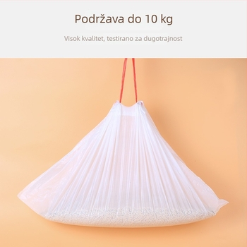 Jednokratne vrećice za mačji šljunak u kutiji, debeli plast, kontinuirani valjak