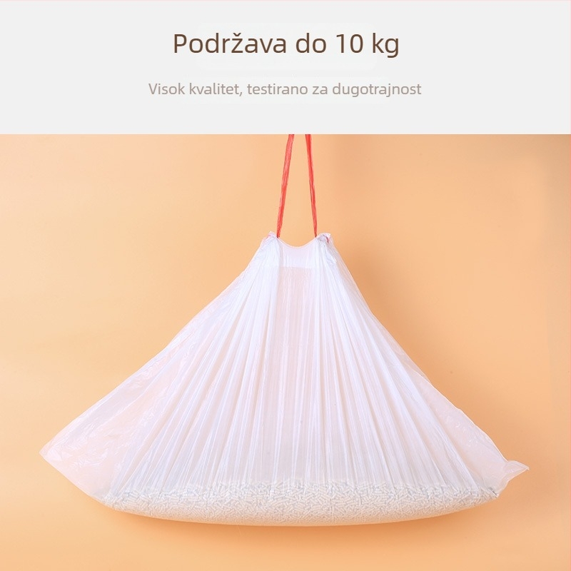 Jednokratne vrećice za mačji šljunak u kutiji, debeli plast, kontinuirani valjak