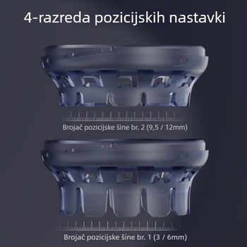 Kućni električni podšišivač za kosu, s brushless motorom, nehrđajuće čelične oštrice, vodootporan i potpuno periv, pogodan i za kućne ljubimce