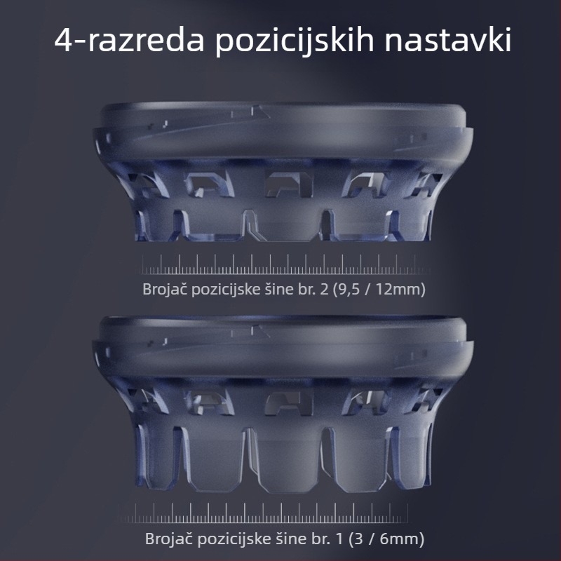 Kućni električni podšišivač za kosu, s brushless motorom, nehrđajuće čelične oštrice, vodootporan i potpuno periv, pogodan i za kućne ljubimce