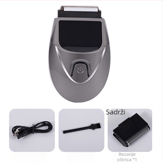 Škareći za kosu za kućnu upotrebu s keramičkim oštricom, USB napajanje, ugrađena baterija 1000–1200 mAh, četkasti motor, trajanje 1–3 h (keramički oštrice; ugrađena baterija 1000–1200 mAh; USB napajanje; četkasti motor; trajanje 1–3 h)