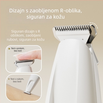 Električni kliper za kućne ljubimce za pse i mačke, ABS kućište, skraćivanje dlake na šapama