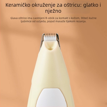 Električni šišač za šape mačaka i psa — tih rad, šišanje dlake na šapama, alat za njegu kućnih ljubimaca