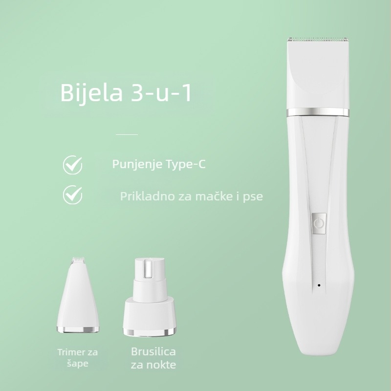 Abbey ABS električni alat za njegu kućnih ljubimaca – za pse i mačke, kućna upotreba