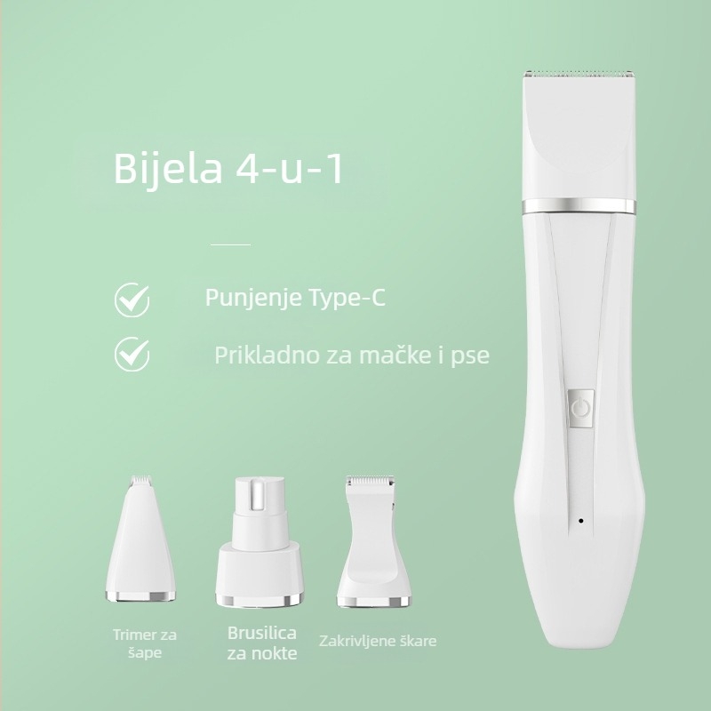 Abbey ABS električni alat za njegu kućnih ljubimaca – za pse i mačke, kućna upotreba