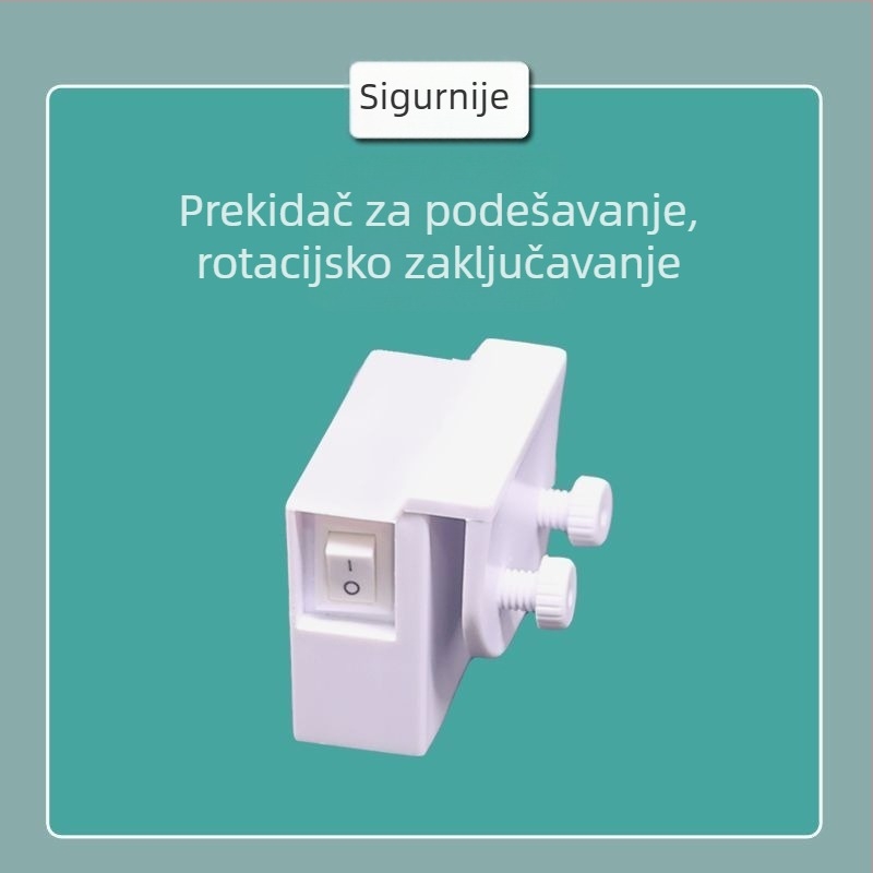 Xinma LED klip svjetlo za akvarij — aluminijska legura, 3W, 0,5 kg, za vodene biljke i tropske ribe