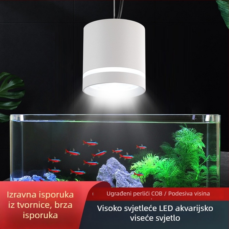 LED klipsko svjetlo za akvarij s biljkama – ABS, Spring Dragon