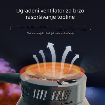 Svjetlo za morski akvarij - plastično kućište, 30 W, 0,55 kg, Proizvedeno u Zhongshanu