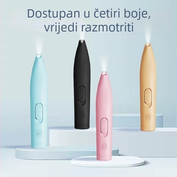 Duoqu kliper za njegu kućnih ljubimaca, punjivo, električni kliper za dlaku šapa mačaka i pasa, 200 komada u pakiranju