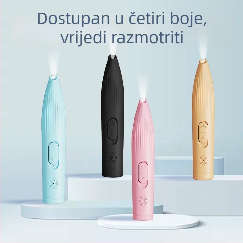 Duoqu kliper za njegu kućnih ljubimaca, punjivo, električni kliper za dlaku šapa mačaka i pasa, 200 komada u pakiranju