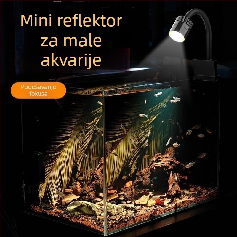 Parker USB mini klipsa za akvarij, 5W, plastično kućište, 102 g