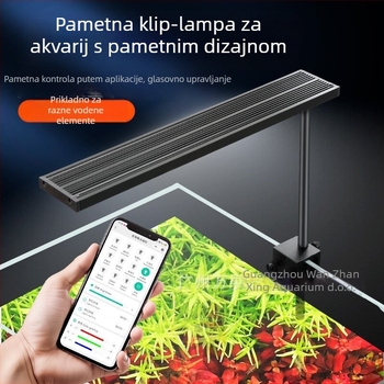 Pametna LED rasvjeta za akvarij s punim spektrom, 12–24W, 0,4 kg