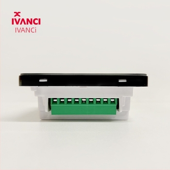 Fansheng Panel za inteligentnu kontrolu grijanja podnog poda s LCD termostatom, ručna instalacija, AC110-250V, 50/60Hz, velik zaslon, kontrola temperature za vodeno grijanje podnog poda