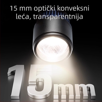 LED klip lamp za akvarij s podesivim fokusom (Brend: yee; Snaga: 3W-50W; Težina: 600g; Materijal: PC otporan na plamen; Funkcija: Osvjetljenje)