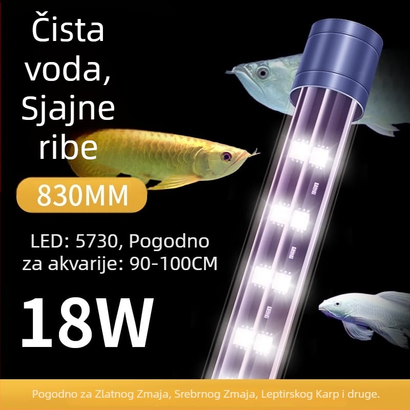 LED osvjetljenje za akvarij (Materijal: Plastika; Funkcija: Osvjetljenje akvarija; Marka: Crazy Water Grass; Snaga: po potrebi)