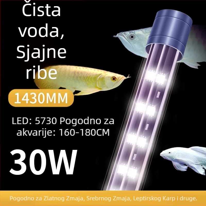 LED osvjetljenje za akvarij (Materijal: Plastika; Funkcija: Osvjetljenje akvarija; Marka: Crazy Water Grass; Snaga: po potrebi)