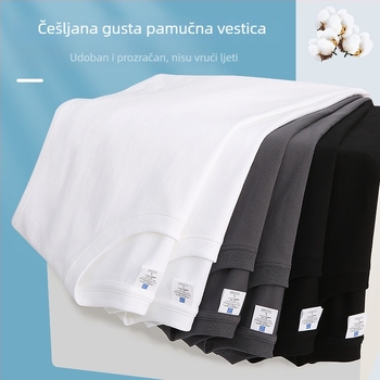 Japanski stil sportska bezrukavna vesta od 100% pamuka, 240 g, slobodan kroj, za muškarce, ljeto
